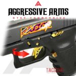 AGGRESSIVE ARMS RAZZOR JEWLERY GOLD PLATED FINISH for GLOCK GEN 1 2 3 4 5 "BILLET ALUMINUM" FLAT TRIGGER - Image 6