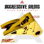 AGGRESSIVE ARMS RAZZOR JEWLERY GOLD PLATED FINISH for GLOCK GEN 1 2 3 4 5 "BILLET ALUMINUM" FLAT TRIGGER - Image 5