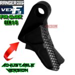RANGER PROOF / JOHNNY GLOCK COLLABORATION VEX F3 "ALL" STEALTH Black/Black "ADJUSTABLE VERSION" TRIGGER for GLOCK GEN 1 2 3 4 5 - 17 19 19X 20 21 22 23 24 26 27 31 32 33 34 35 37 36 38 39 43 43x 45 48 - Image 3