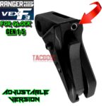 RANGER PROOF / JOHNNY GLOCK COLLABORATION VEX F3 "ALL" STEALTH Black/Black "ADJUSTABLE VERSION" TRIGGER for GLOCK GEN 1 2 3 4 5 - 17 19 19X 20 21 22 23 24 26 27 31 32 33 34 35 37 36 38 39 43 43x 45 48 - Image 2