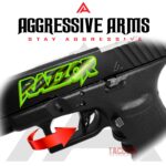 AGGRESSIVE ARMS RAZZOR STEALTH BLACK FINISH for GLOCK GEN 1 2 3 4 5 "BILLET ALUMINUM" FLAT TRIGGER - Image 6