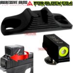 AGGRESSIVE ARMS STANDARD Height NIGHT FISION TRITIUM Sights for GLOCK COA 19 45 47