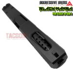 AGGRESSIVE ARMS BLACK MAMBA PORTED SLIDE AND BARREL COMPLETE WITH PARTS INSTALLED FOR GLOCK 19 GEN 5 - VAPOR - Image 5