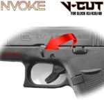 NVOKE For GLOCK 43 43X 48 EXTENDED SLIDE LOCK TAKE DOWN - 316 STAINLESS - BLACK - Image 3