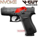 NVOKE For GLOCK 43 43X 48 EXTENDED SLIDE LOCK TAKE DOWN - 316 STAINLESS - BLACK - Image 6