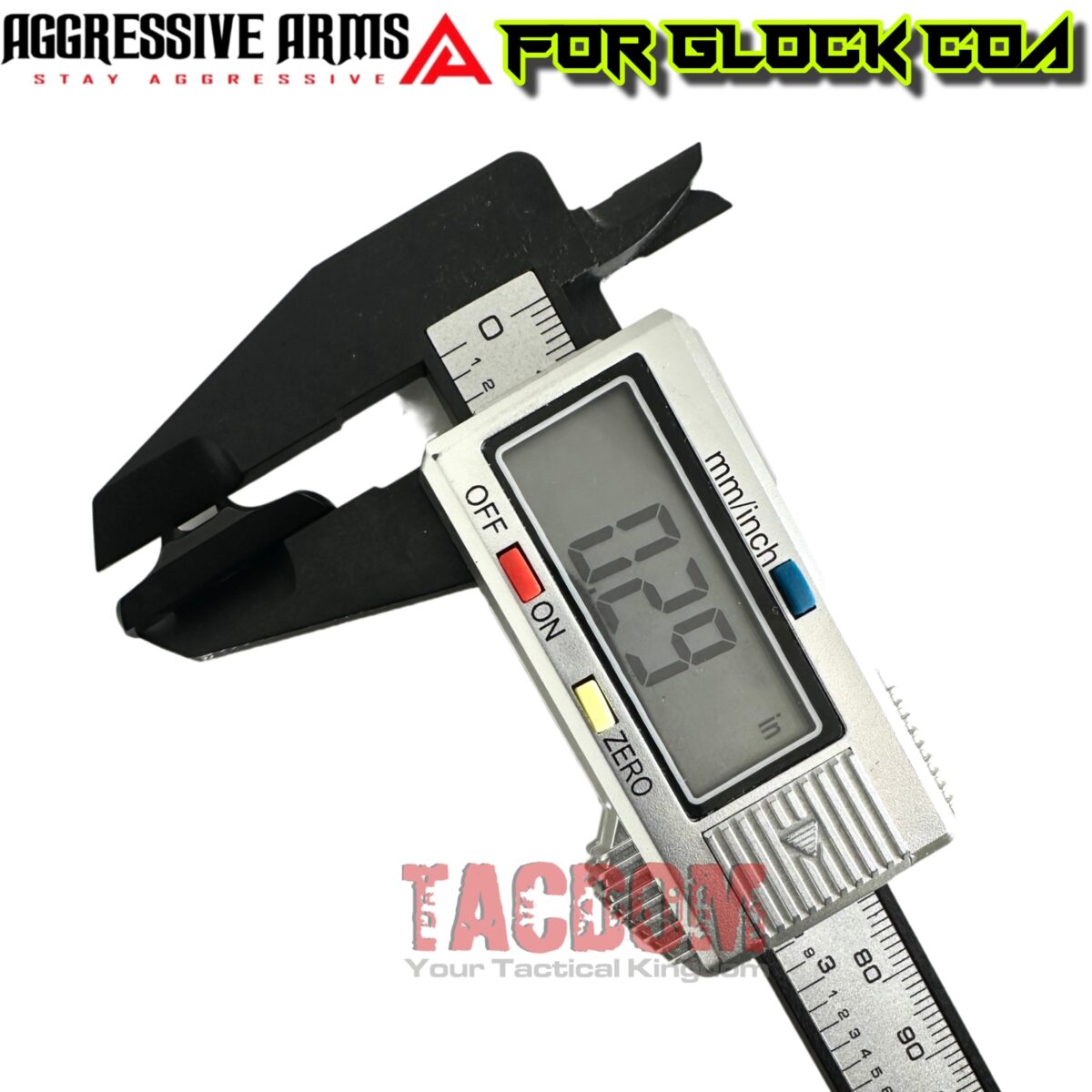 AGGRESSIVE ARMS STANDARD Height NIGHT FISION TRITIUM Sights for GLOCK COA 19 45 47 - Image 6