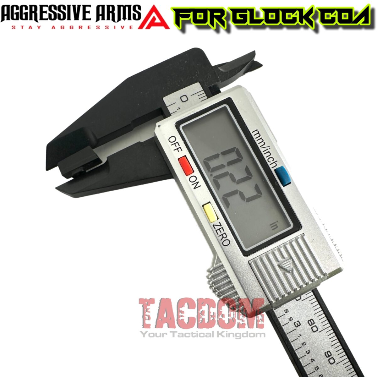 AGGRESSIVE ARMS STANDARD Height NIGHT FISION TRITIUM Sights for GLOCK COA 19 45 47 - Image 7