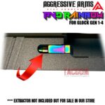AGGRESSIVE ARMS Extractor Depressor Rod Kit Gen 1-4 GLOCK RAINBOW STAINLESS STEEL - Image 3