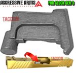 AGGRESSIVE ARMS 416 STAINLESS STEEL EXTRACTOR for GLOCK 17-17L-19-26-34 in GEN 3 - IMPROVED