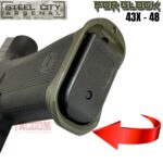 STEEL CITY ARSENAL GLOCK GEN 5 43X - 48 ENHANCED "TACDOM EXCLUSIVE" OD GREEN MAGWELL – FITS OEM GLOCK FACTORY FRAMES - Image 5