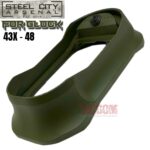 STEEL CITY ARSENAL GLOCK GEN 5 43X - 48 ENHANCED "TACDOM EXCLUSIVE" OD GREEN MAGWELL – FITS OEM GLOCK FACTORY FRAMES - Image 3
