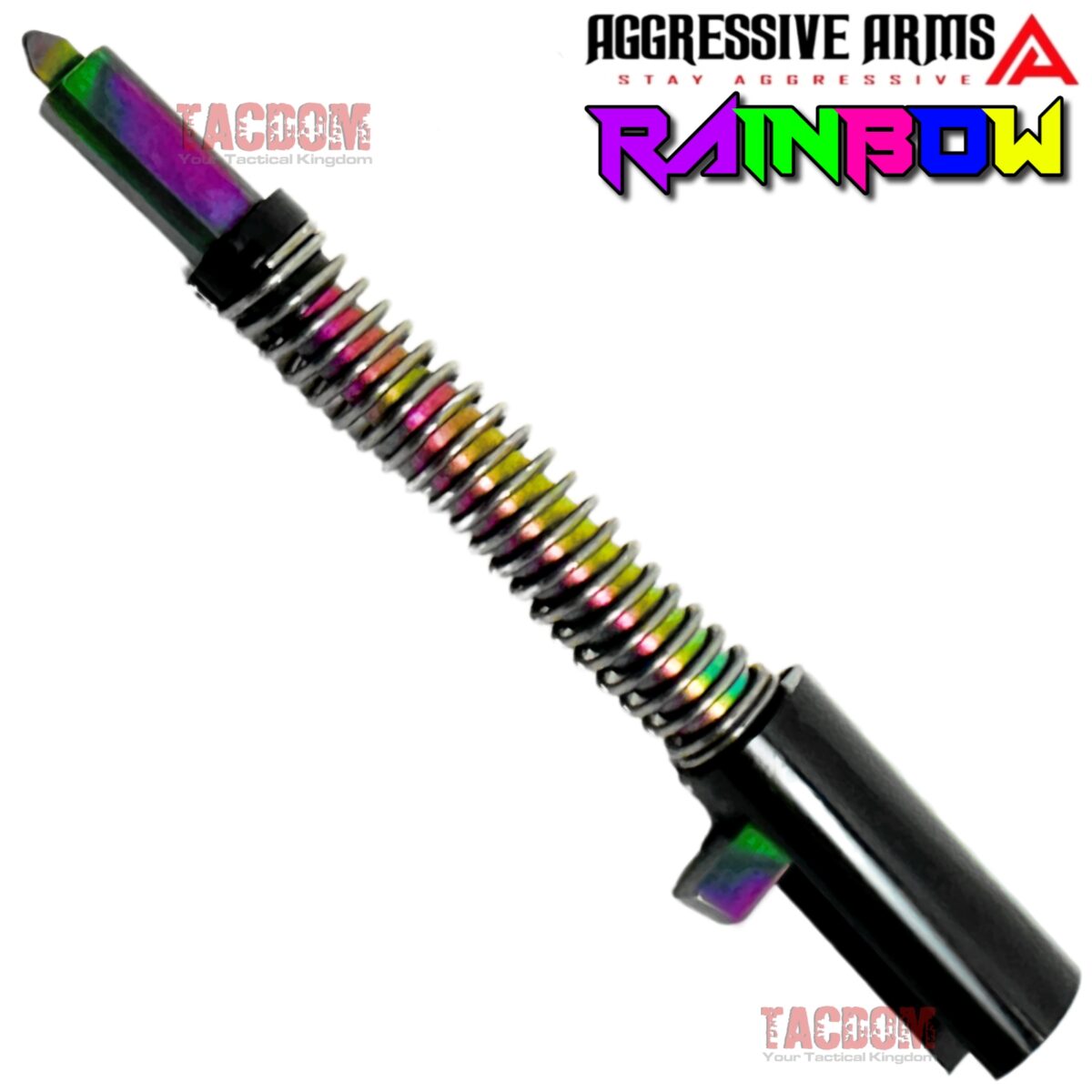 AGGRESSIVE ARMS USA RAINBOW PVD BILLET STRIKER / FIRING PIN ASSEMBLY for Glock GEN 1-4 - Image 3