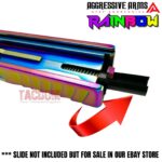 AGGRESSIVE ARMS USA RAINBOW PVD BILLET STRIKER / FIRING PIN ASSEMBLY for Glock GEN 1-4 - Image 4