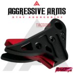 AGGRESSIVE ARMS RAZZOR COMBAT BLACK / RED FINISH for GLOCK GEN 1 2 3 4 5 "BILLET ALUMINUM" FLAT TRIGGER - Image 3