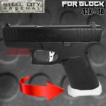 STEEL CITY ARSENAL GLOCK GEN 5 43X - 48 ENHANCED "TACDOM EXCLUSIVE" STORM WHITE MAGWELL – FITS OEM GLOCK FACTORY FRAMES - Image 2
