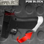 STEEL CITY ARSENAL GLOCK GEN 5 - 43X - 48 ENHANCED STORM TROOER WHITE MAGWELL – AGGRESSIVE ARMS RLINE RACE TRIGGER + BAR - Image 14