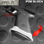 STEEL CITY ARSENAL GLOCK GEN 5 43X - 48 ENHANCED "TACDOM EXCLUSIVE" STORM WHITE MAGWELL – FITS OEM GLOCK FACTORY FRAMES - Image 4