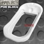 STEEL CITY ARSENAL GLOCK GEN 5 43X - 48 ENHANCED "TACDOM EXCLUSIVE" STORM WHITE MAGWELL – FITS OEM GLOCK FACTORY FRAMES - Image 5