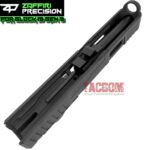 ZAFFIRI BLACK IBS PORTED SLIDE WITH BLACK IBS BARREL - RMR COVER PLATE FOR GLOCK 19 GEN 3 - Image 4
