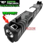 ZAFFIRI BLACK CAMO COMPLETE IBS PORTED SLIDE WITH POLISHED IBS BARREL - SIGHTS - UPK INSTALLED - RMR COVER PLATE FOR GLOCK 19 GEN 3 - Image 6