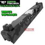 ZAFFIRI BLACK CAMO COMPLETE IBS PORTED SLIDE WITH POLISHED IBS BARREL - SIGHTS - UPK INSTALLED - RMR COVER PLATE FOR GLOCK 19 GEN 3 - Image 7
