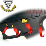 GHOST INC for GLOCK 42 43 43X 48 GOLD TRIGGER and HOUSING PINS + EXTENDED SLIDE RELEASE + SLIDE LOCK - Image 2