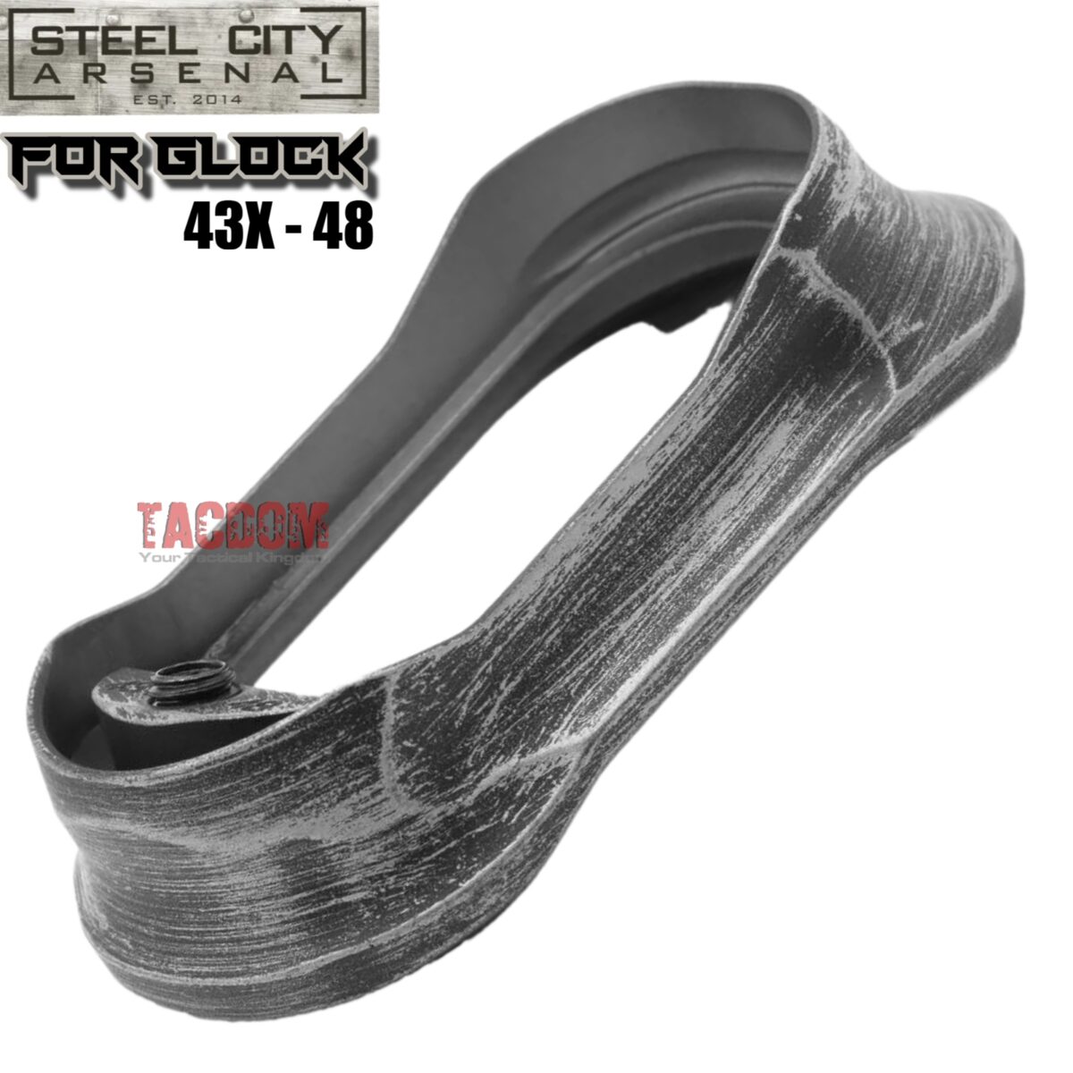STEEL CITY ARSENAL GLOCK GEN 5 43X - 48  ENHANCED "TACDOM EXCLUSIVE" OD GREEN MAGWELL – FITS OEM GLOCK FACTORY FRAMES (Copy) - Image 3