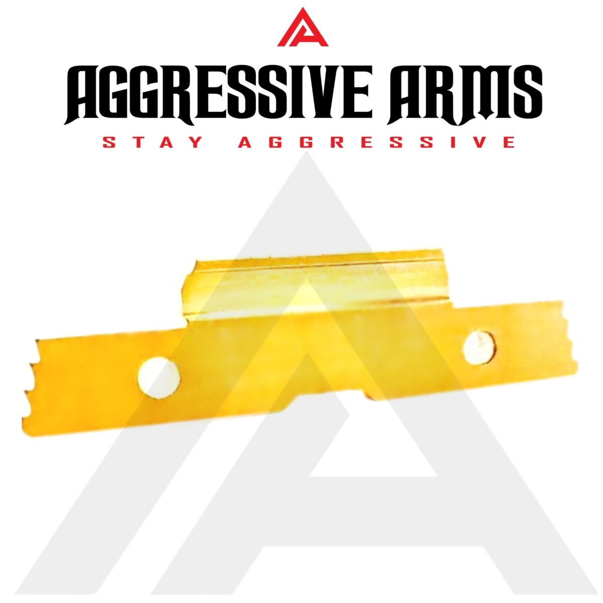 AGGRESSIVE ARMS SHINY GOLD PLATED DIMPLE PINS - EXTENDED SLIDE LOCK - EXTENDED MAGAZINE CATCH -EXTENDED SLIDE RELEASE for GLOCK GEN 1 2 3 -17 17L 19 22 23 24 26 27 31 32 33 34 37 38 39 - Image 9
