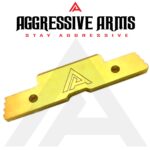 AGGRESSIVE ARMS SHINY GOLD PLATED DIMPLE PINS - EXTENDED SLIDE LOCK - EXTENDED MAGAZINE CATCH -EXTENDED SLIDE RELEASE for GLOCK GEN 1 2 3 -17 17L 19 22 23 24 26 27 31 32 33 34 37 38 39 - Image 5