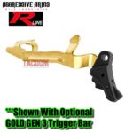 AGGRESSIVE ARMS R-LINE for GLOCK GEN 1 2 3 4 5 "BILLET ALUMINUM" TRIGGER STEALTH BLACK - Image 7