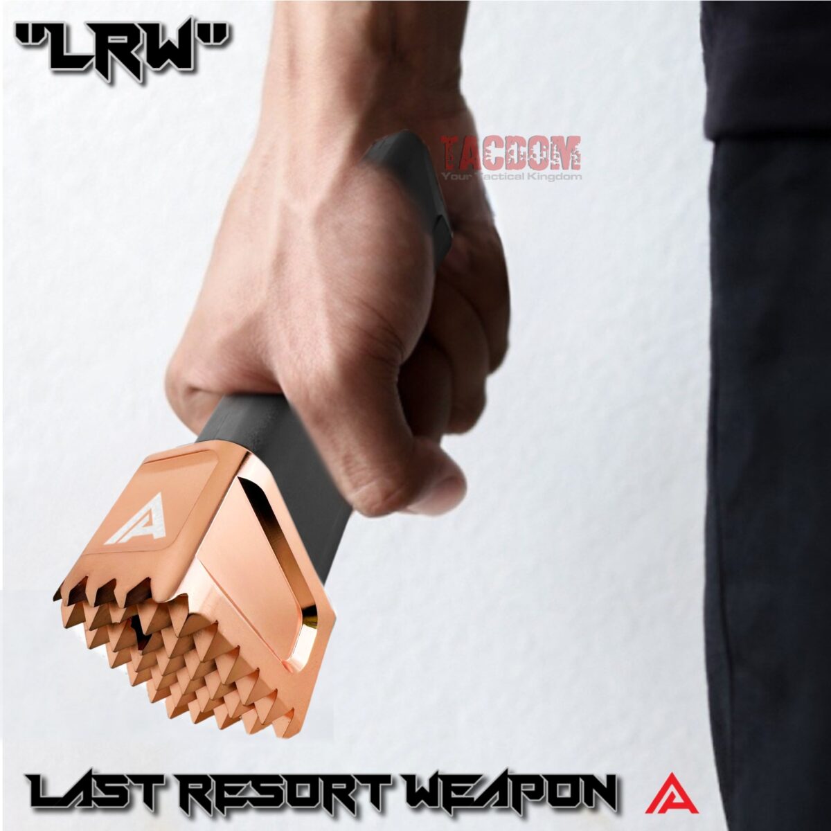 AGGRESSIVE ARMS "PULVERIZER" SHINY COPPER +0 Grip SPIKED Extension Weighted Pad plate Magazine for Glock 19 23 32 & P80 PF940C - Image 4