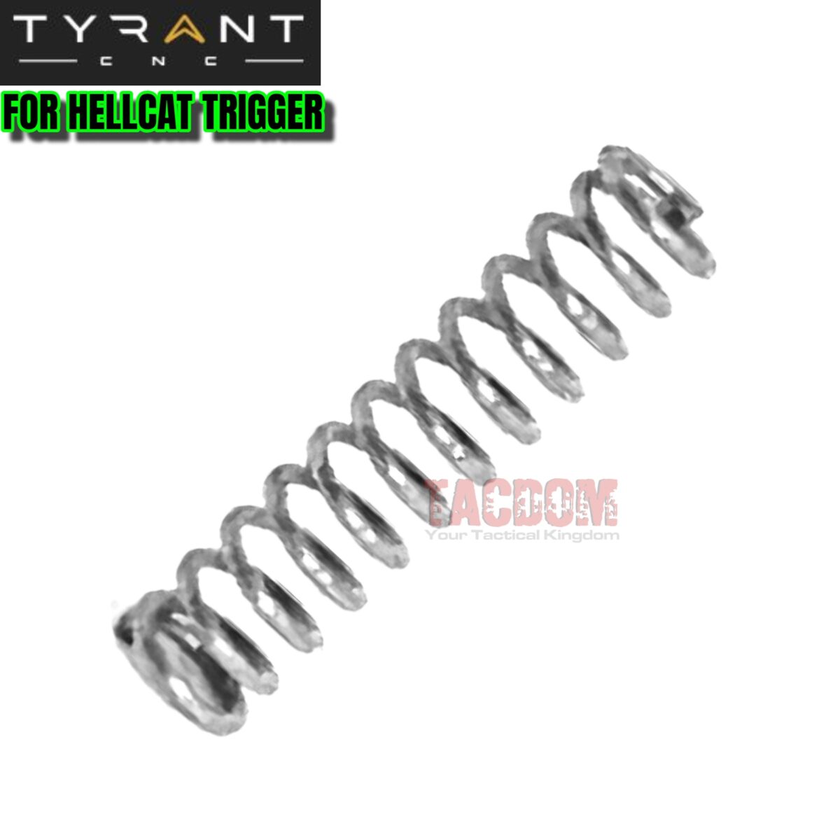 TYRANT DESIGNS REPLACEMENT BLACK AND SPRING for SPRINGFIELD HELLCAT PRO TRIGGER - Image 3