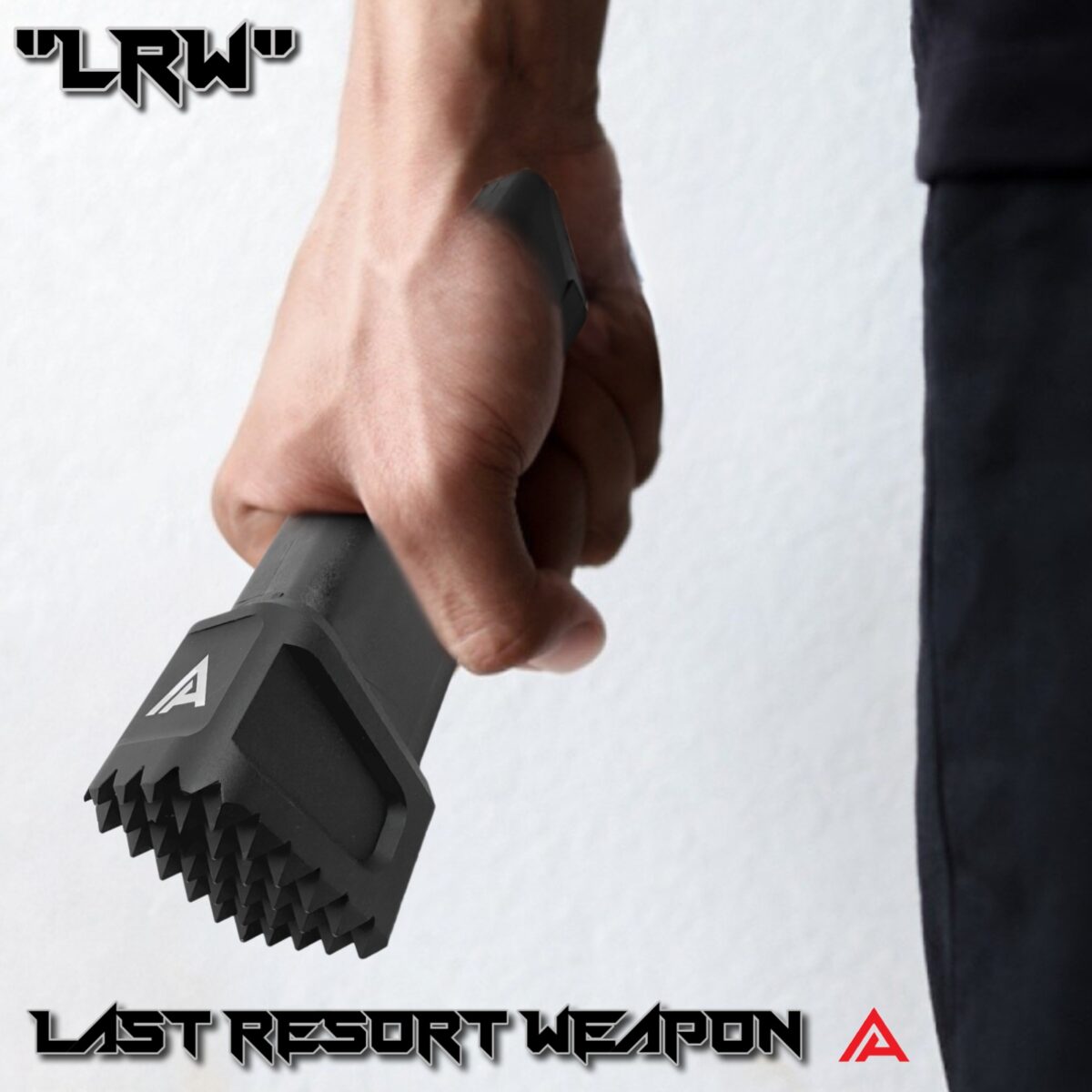 AGGRESSIVE ARMS "PULVERIZER" BLACK +0 Grip SPIKED Extension Weighted Pad plate Magazine for Glock 17 22 31 34 & P80 PF940V2 - Image 3