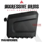 AGGRESSIVE ARMS "PULVERIZER" BLACK +0 Grip SPIKED Extension Weighted Pad plate Magazine for Glock 17 22 31 34 & P80 PF940V2 - Image 7