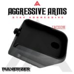 AGGRESSIVE ARMS "PULVERIZER" BLACK +0 Grip SPIKED Extension Weighted Pad plate Magazine for Glock 17 22 31 34 & P80 PF940V2 - Image 9