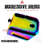 AGGRESSIVE ARMS "PULVERIZER" SHINY RAINBOW +0 Grip SPIKED Extension Weighted Pad plate Magazine for Glock 19 23 32 & P80 PF940C - Image 8