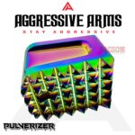 AGGRESSIVE ARMS "PULVERIZER" SHINY RAINBOW +0 Grip SPIKED Extension Weighted Pad plate Magazine for Glock 19 23 32 & P80 PF940C - Image 6