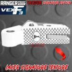 RANGER PROOF / JOHNNY GLOCK COLLABORATION VEX F3 "TACDOM SIGNATURE" WHITE / SILVER ADJUSTABLE TRIGGER for GLOCK GEN 1 2 3 4 5 - 17 19 19X 20 21 22 23 24 26 27 31 32 33 34 35 37 36 38 39 43 43x 45 48 - Image 3