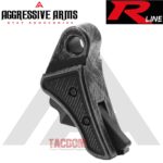 AGGRESSIVE ARMS R-LINE for GLOCK  43 43X 48 "BILLET ALUMINUM" TRIGGER BATTLEWORN GREY - With POLISHED TRIGGER BAR - Image 4