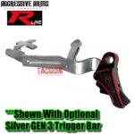AGGRESSIVE ARMS R-LINE for GLOCK GEN 1 2 3 4 5 "BILLET ALUMINUM" TRIGGER BATTLEWORN RED - Image 10