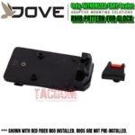 DOVE Mounting Solutions for Glock RMR Slide Sight Adapter with Front & Rear Sights - Image 5