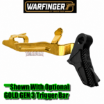 WARFINGER by Ranger Proof / JOHNNY GLOCK COLLABORATION VEX F3 "ALL" v2 STEALTH Black/Black "ADJUSTABLE VERSION" TRIGGER for GLOCK GEN 1 2 3 4 5 - 17 19 19X 20 21 22 23 24 26 27 31 32 33 34 35 37 36 38 39 43 43x 45 48 - Image 8