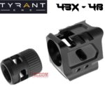 Tyrant Designs LATEST VERSION BLACK T Comp Compensator for Glock Comp 9mm 43 43X 48 - Image 5