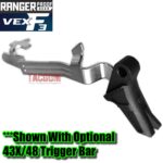 RANGER PROOF / JOHNNY GLOCK COLLABORATION VEX F3 "ALL" v2 STEALTH Black/Black "ADJUSTABLE VERSION" TRIGGER for GLOCK GEN 1 2 3 4 5 - 17 19 19X 20 21 22 23 24 26 27 31 32 33 34 35 37 36 38 39 43 43x 45 48 - Image 8