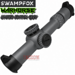 SWAMPFOX 1-6×24 RARE SIG GREY WARHORSE FFP RIFLE 34MM SCOPE - GREEN DRAGOON MIL RETICLE + FREEDOM MOUNT - Image 9
