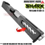 AGGRESSIVE ARMS POLISHED SHARX CUT TIGHT SPIRAL Match STAINLESS Barrel for GLOCK 19 GEN 1-5 - 9mm - Image 2