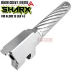 AGGRESSIVE ARMS POLISHED SHARX CUT TIGHT SPIRAL Match STAINLESS Barrel for GLOCK 19 GEN 1-5 - 9mm - Image 5