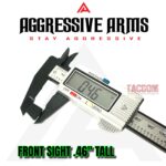 AGGRESSIVE ARMS Front NIGHT FISION TRITIUM TALL SUPPRESSOR SIGHT - CO WITNESS - Image 5