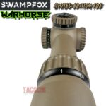 SWAMPFOX 1-6×24 RARE FDE WARHORSE FFP RIFLE SCOPE-GREEN DRAGOON MIL RETICLE TACDOM TACDOM (75545) - Image 6