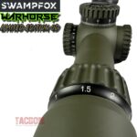 SWAMPFOX 1-6×24 RARE OD GREEN WARHORSE FFP RIFLE SCOPE-GREEN DRAGOON MIL RETICLE - Image 5